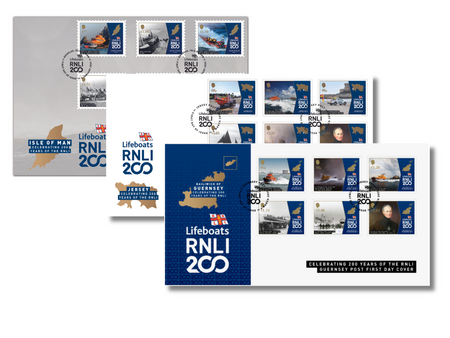 Pan-Island RNLI First Day Covers Collection