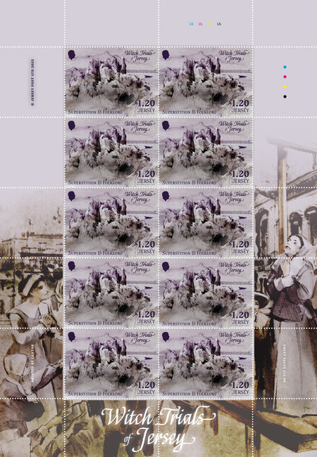 Witch Trials of Jersey  - £1.20 Sheet