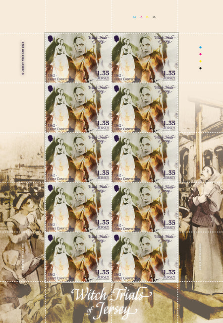 Witch Trials of Jersey  - £1.35 Sheet