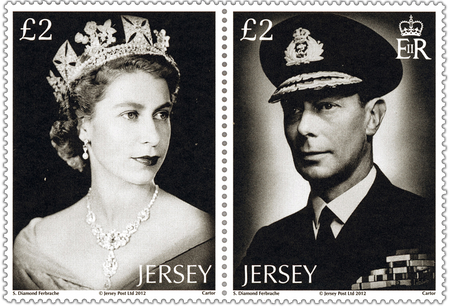 Diamond Jubilee Accession - Stamp Set