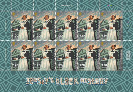 Jersey's Black History - £1.20 Sheet