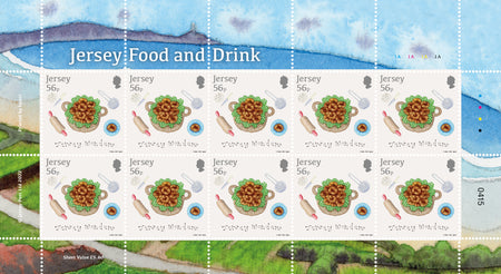 Jersey Food and Drink - 56p Sheet