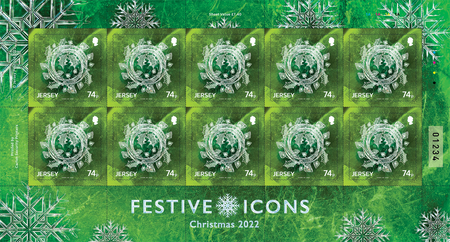 Festive Icons - 74p Sheet