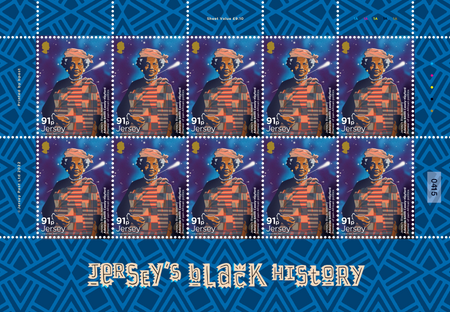 Jersey's Black History - 91p Sheet