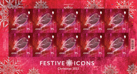 Festive Icons - 91p Sheet
