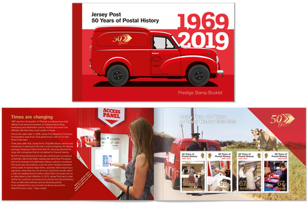 2019 50 Years of Postal History 1969 - 2019 - Prestige Booklet
