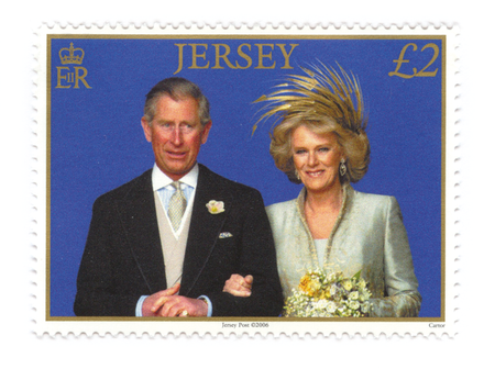 Charles and Camilla Royal First Wedding Anniversary Definitive Stamp