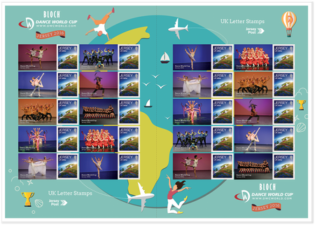 Dance World Cup 2016 Commemorative Sheet