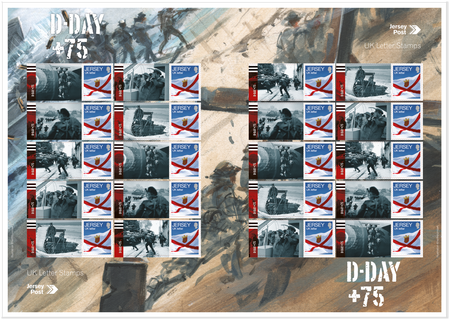 D-Day 75th Anniversary Commemorative Sheet