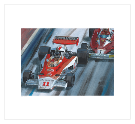 F. James Hunt, McLaren 1976 (Print 1)