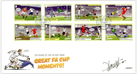 SIGNED LIMITED EDITION - Great FA Cup Moments! - Stamps First Day Cover