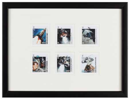 Man on the Moon 50th Anniversary - Framed Mint Stamp Set
