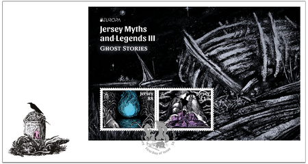 Myths & Legends III - Ghost Stories - Souvenir Miniature Sheet First Day Cover