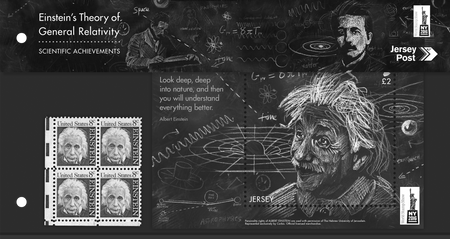 Einstein - World Stamp Show NY-2016 - Special Pack