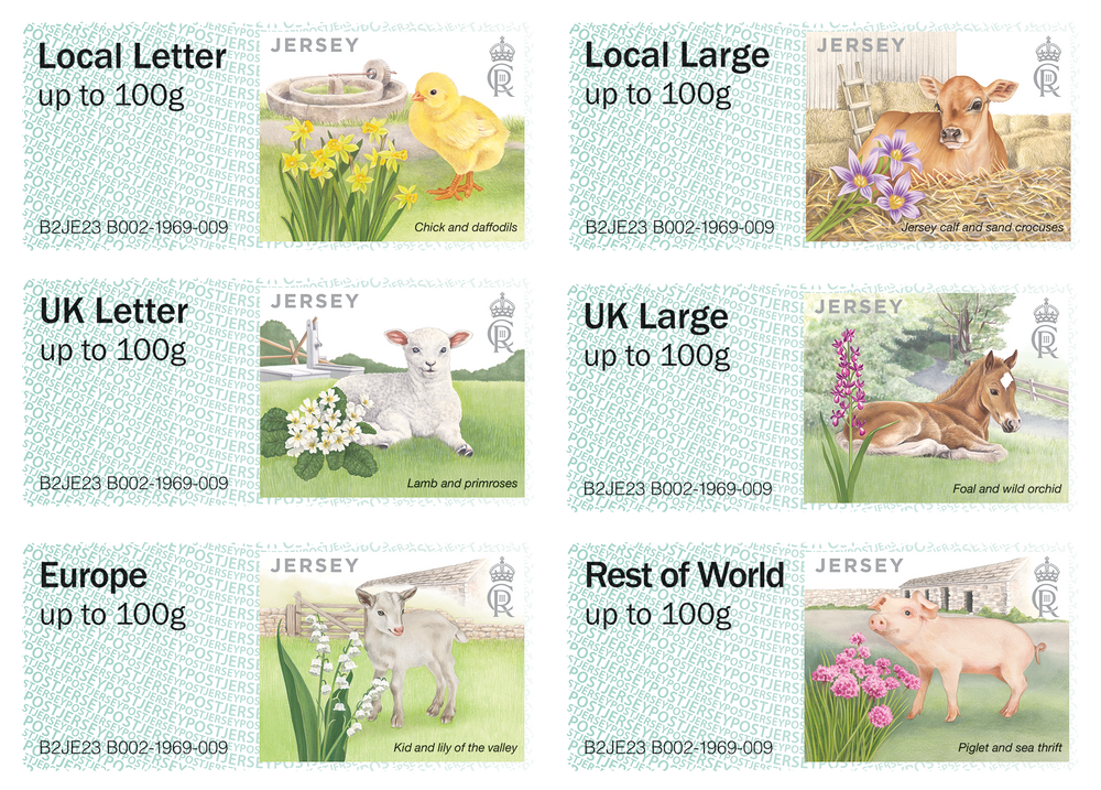 Farm animal deals stamps