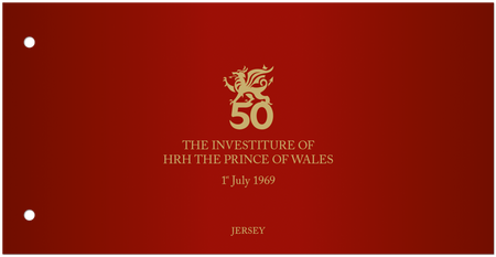 HRH The Prince of Wales Investiture - 50th Anniversary - Presentation Pack Stamps
