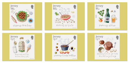 Jersey Food and Drink - Postcard Set