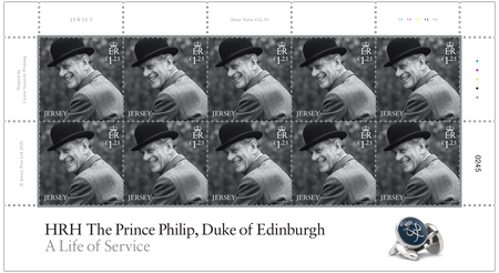 HRH The Prince Philip, Duke of Edinburgh - A Life of Service - £1.25 Sheet