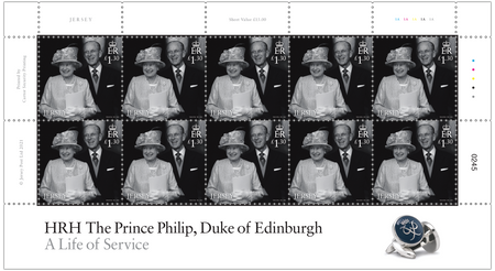 HRH The Prince Philip, Duke of Edinburgh - A Life of Service - £1.30 Sheet