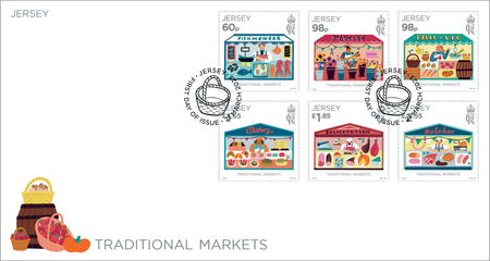 Traditional Markets - Stamps First Day Cover