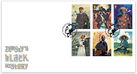 Jersey's Black History - Stamps First Day Cover