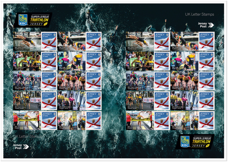 RBC Super League Triathlon Jersey Commemorative Sheet