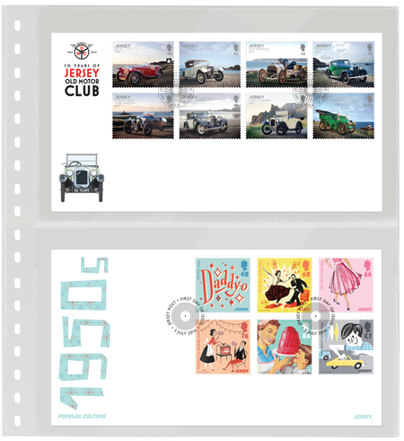 Lindner First Day Cover Pages (10) 821