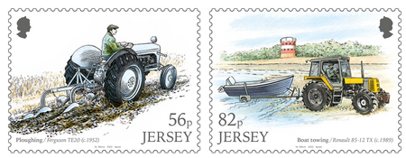 Tractors Working in Jersey - Pocket Money Set