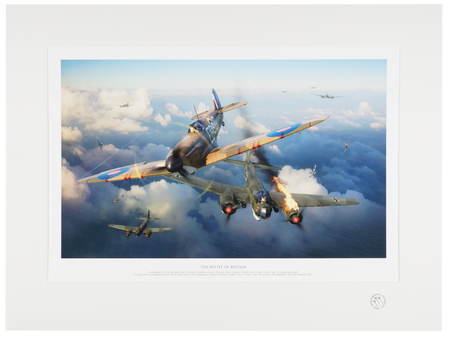 Limited Edition 80th Anniversary Battle of Britain Signed Print
