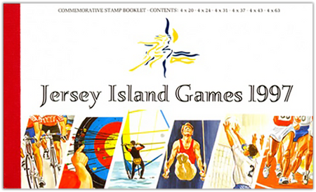 1997 Jersey Island Games Prestige Booklet